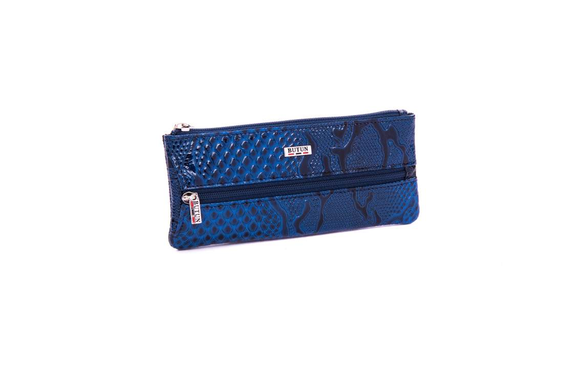 Темно-синий женский кошелёк